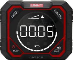 UNI-T LM320E Digital Angle Gauge, 4 × 90°, Color Display, 2 Magnetic Bases, 2 Laser Beams LM320E | 6935750532447