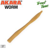 Guminukas AKARA Trout Time WORM 3, 75 mm, 445 (W3-445-CH-F10)