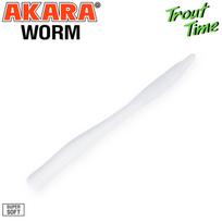 Guminukas AKARA Trout Time WORM 3, 75 mm, 02T (W3-02T-FR-F10)