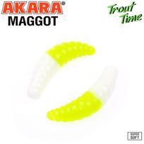 Guminukas AKARA Trout Time MAGGOT, 40 mm, 16R (MG1/6-16R-CH-F10)