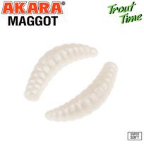 Guminukas AKARA Trout Time MAGGOT, 40 mm, 011C (MG1/6-011C-CH-F10)
