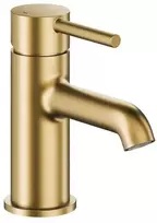Praustuvo baterija KFA stovima MOZA Brushed Light Gold PVD + Click Clack (5032-815-39)