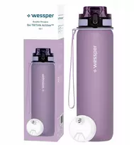 Gertuvė Wessper Butelis B4 TRITAN Actitex™ 500 ml levandų spalvos (WES262-VI_WES454_K)