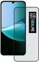 OBAL:ME 5D stiklinis ekrano apsauginis stiklas, skirtas Xiaomi Redmi Note 17 4G/5G, juodas