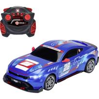 Simba-Dickie RC automobilis Ford Mustang Customized 201105014, 1:16, 290 mm, 2,4 GHz, 10 km/h, 20 min, 120 min, RtR, mėlyna