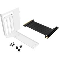 Sharkoon Vertikalios vaizdo plokštės montavimo rinkinys VGC-Kit 4.0, 15cm, PCIe 4.0 x16, 252Gbit/s, metalinis laikiklis, baltas