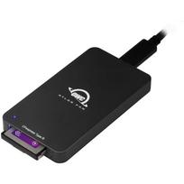 Owc Atlas FXR OWCTB3CFXRDR, kortelių skaitytuvas, 1x Thunderbolt 3, CFexpress, išorinis, USB maitinimas, neslystantis
