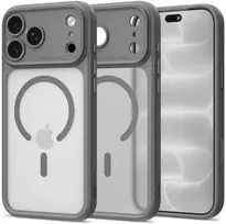 Dėklas TECH-PROTECT MAGPEAK MAGSAFE CC IPHONE 17 PRO MAX / 18 PRO MAX MATINIS TITANAS