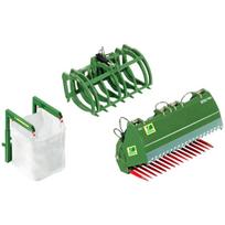 Wiking Front Loader Tool Set Bressel und Lade 10738400000, 1:32, metalas, plastikas, žemės ūkis, jaunimui, nuo 14 metų