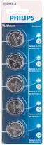 PHILIPS lithium CR2032 ličio baterijos, 5 vnt./lizdinėje pakuotėje, 106000020