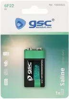 GSC evolution Heavy Duty 6F22 (9V) baterija, 1 vnt./lizdinėje pakuotėje, 106000025