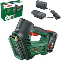 Bosch belaidis oro siurblys UniversalPump 0603947101, 18V, 2Ah, 10.3bar, 30l/min, 150psi, 1030kPa, 0.7m žarna, 1 akumuliatorius