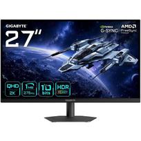 Gigabyte monitorius G27Q26 EK, 68,6 cm 27", 2560x1440, 275Hz, 1ms, IPS, 400cd/m², 1300:1, 16:9, HDR10, FreeSync Premium