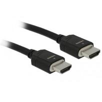 Delock HDMI kabelis 85295, 3 m, 48Gbit/s, 8K 60 Hz, 240 Hz, HDMI-A į HDMI-A, trigubas ekranavimas, auksuoti kontaktai, eARC, HDR