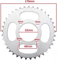 Other GALINIS ŽVAIGŽDUTIS 420-43z 52mm ATV CROSS 110/125 BRI