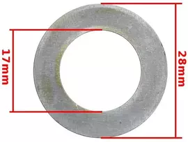 Other SANKABOS KREPŠELIO POVERŽLĖ SIMSON S51 S70 SR50 SR80 KR51/2 S53 S83 17x28x1.6mm DE