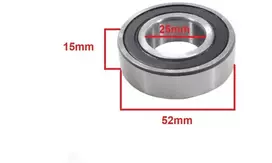Other 6205-2RS IŠĖJIMO VELENĖLIO GUOLIS ATV150 25x52x15 PHE