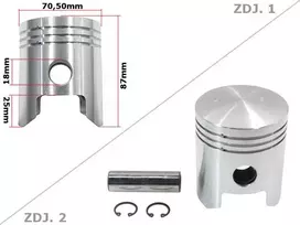 Other STŪMOKLIS MZ TS 250 70.50 3-KREVETĖS STD