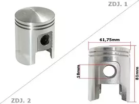 Other Stūmoklis WSK 175 R3 61,75 mm