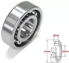 Other GUOLIS 6204 20x47x14 SANKABOS VELENAS ATV 150 DIABLO