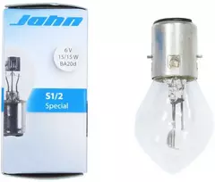 Other LEMPUTĖ 6V 15/15W BA20d JAHN (BE ECE)