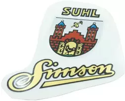 Other SIMSON SR1 SR2 SR2E SUHL DEGALŲ BAKO lipdukas