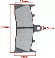 Other STABDŽIŲ KALADĖLĖS SUZUKI GSXR 750 WR TL 1000 GS 1200 KAWASAKI ZRX 1000 FM