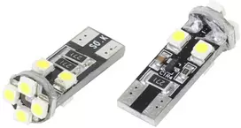 Other 12 V T10 lemputė be pagrindo, 8 vnt. LED