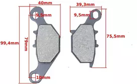 Other STABDŽIŲ KALADĖLĖS KAWASAKI KLX 125 KMX 125 SUZUKI LC FM
