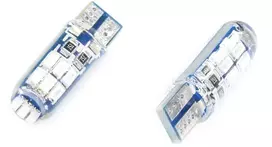 Other 12 V LED lemputė T10-4014-15SMD mėlyna silikoninė (be ECE)