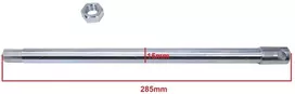 Other GALINIO RATŲ AŠIS WSK 175 ILGIS 275 mm SU CINKUOTOMIS VERŽLĖMIS