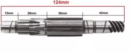 Other TARPINIS VELENAS JAWA CZ 175 TIPAS 477 ORIGINALUS ČEKOSLOVAKIJA