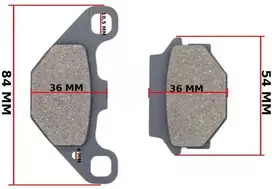 Other STABDŽIŲ KALADĖLĖS KAWASAKI KMX 125 KTM D-XC 250 SUZUKI GN 125 GSX 250/400 LC FM