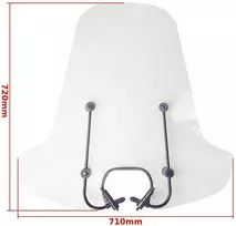 Other MOTOROLERIO PRIEKINIO STIKLO APDAILOS APDAILA YM-713 PIAGGIO ZIP