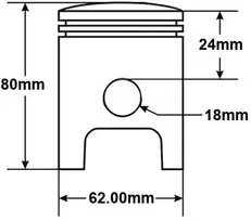 Other Stūmoklinis WSK 175 R4 62.00 KOMPLEKTAS