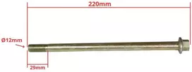 Other AŠIS M12x206mm BENZER BARTON STREET ZIPP GY6