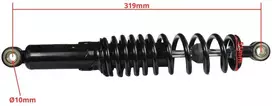 Other PRIEKINIS AMORTIZATORIUS ATV 125 Juodas WB