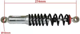 Other PRIEKINIS AMORTIZATORIUS ATV 50/70 TAOTAO Juodas WB