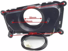 Other PRIEKINIS ŽIBINTAS ATV 125/200 LED ŽIEDINIS ŽIBINTAS KAIRĖ NAUJAS HB
