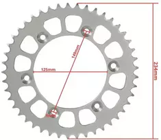 Other GALINIS ŽVAIGŽTIS 520-45z CFMOTO 800 MT CHOHO