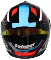 Other SAFEBET HF-130 Juodas Z62-R XXL ŠALMAS (BE ECE SERTIFIKAMO)