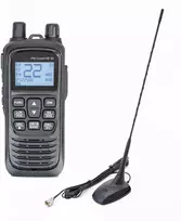 Nešiojama CB radijo stotelė PNI Escort HP 92 multi-standard 4W, 12-24V AM-FM su CB antena PNI Extra 48 su magnetu