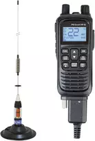 Nešiojama CB radijo stotelė PNI Escort HP 82, daugiastandartė, 4W, 12V, AM-FM su PNI ML70 CB antena su magnetu