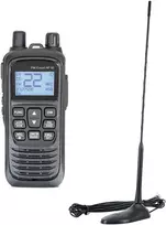 Nešiojama CB radijo stotelė PNI Escort HP 92 multi-standard 4W, 12-24V AM-FM su CB antena PNI Extra 45 su magnetu
