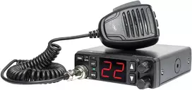 PNI Escort HP 5500 CB radijo stotelė, multistandartinė, 4W, AM-FM, 12V/24V, ASQ, RF Gain, komplekte yra cigarečių degiklio kištukas