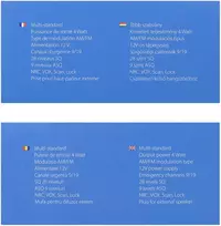 CB radijo stotelė PNI Escort HP 6500 PRO, daugiastandartė, VOX, NRC, 4W, AM-FM, 12V, SQ, ASQ, komplekte yra cigarečių degiklio kištukas
