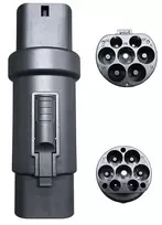 PNI 3F Type 2 į GBT adapteris elektromobilių įkrovimo stotelei, 7 kontaktų, trifazis