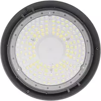 LED šviestuvas PNI D-Light 2200 tipo High Bay, 200W, 27000lm, 6500K, 230 V maitinimo šaltinis, IP65, pramoniniam apšvietimui aukštose patalpose