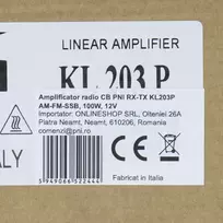 PNI RX-TX radijo stiprintuvas KL203P 28-29.7MHz, AM-FM-SSB, 100W, 12V