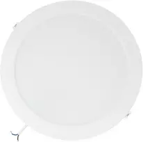 LED lubinis šviestuvas PNI D-Light 2402W 24W, įmontuojamas, apvalus, 6500K, 230V maitinimo šaltinis, 2640 lm, baltas